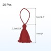 Unique Bargains Cotton Mini Hanging Loop DIY Functional Bookmark Tassels 20 Pcs - 2 of 4