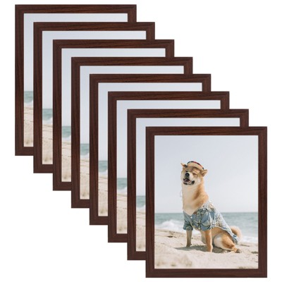 Golden State Art 11x14 MDF Picture Frame 0.71 Inch Thickness for 8x10 Picture - Pack of 8