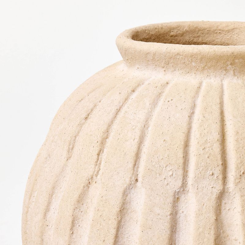 Tall Carved Ceramic Vase - Threshold&#8482; designed with Studio McGee, 4 of 11