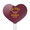 California State University Dominguez Hills Toros Logo Heart Love Cupcake Picks Toppers Decoration Set of 6 - 2 of 4