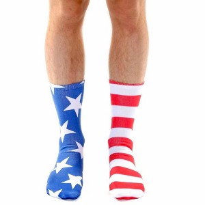 Living Royal Unisex Stars & Stripes Crew Socks - 1 of 3