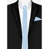 Jacob Alexander Men's Solid Color 2" Skinny Neck Tie - 3 of 4