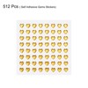 Unique Bargains Heart Shape Self Adhesive Valentine Makeup DIY Rhinestone Stickers 512 Pcs - 3 of 4