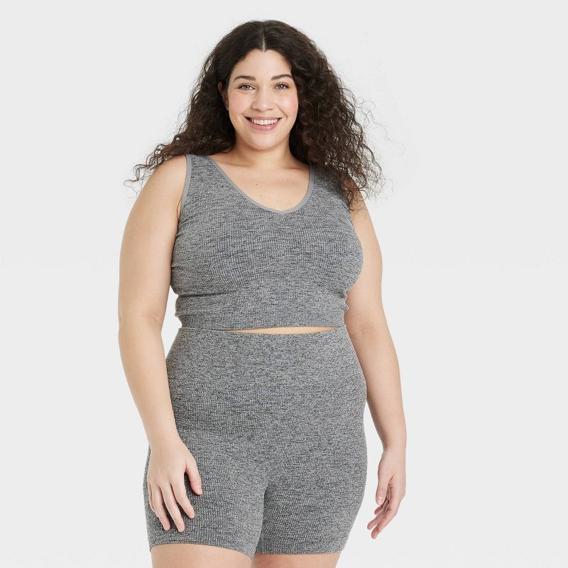 Women&#39;s Ribbed Seamless Reversible Tank Top - Colsie&#8482;, 2 of 9
