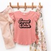 The Juniper Shop Sweet Chick Toddler Flutter Sleeve Tee - 2 of 2