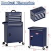 Huxxion 5-Drawer Rolling Tool Chest Tool Storage Box Removable Tool Cabinet - 2 of 4