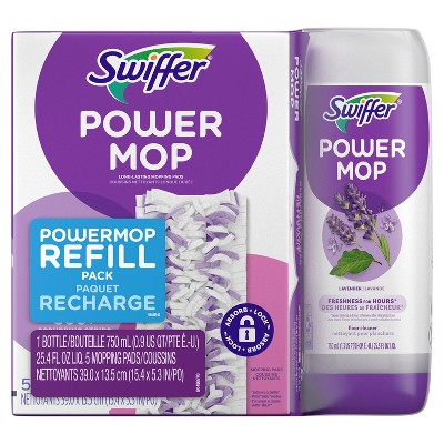 Swiffer Power Mop Multi-Surface Pad Refills &#38; Solution Bundle Pack - 5ct_12