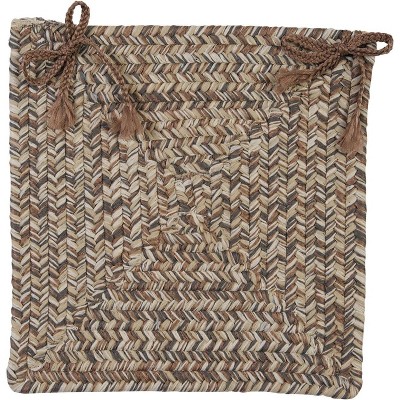 Colonial Mills CC89 Corsica Chair Pad, 15 by 15-Inch, Storm Gray, 1-Pack