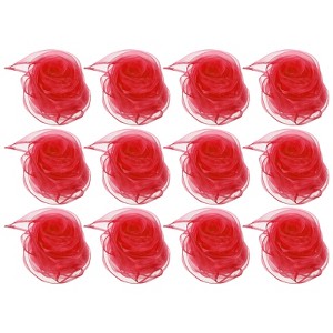 Unique Bargains Square Play Magic Music Activity Juggling Chiffon Dance Scarves 12 Pcs - 1 of 4