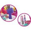 JuzToys 20pcs Kids Pretend Makeup Playset – Beauty Hair Salon Toy Set Including Makeup Box, Cosmetic, Hair Dryer, Comb – Pink - 2 of 4