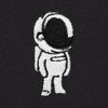 Dalix Astronaut Embroidered Short Soft Fleece Relaxed Drawstring Fit Lounge Mens - 2 of 4