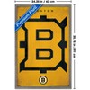 Trends International NHL Boston Bruins - Logo 25 Framed Wall Poster Prints - 3 of 4