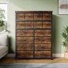 16 Drawers Dresser,Fabric Chest of Drawers Organizer Unit for Storage and Organization - 2 of 4