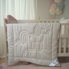 Continental Bedding Unicorn Toddler Duvet Insert Down Alternative Fill– 33x42 Inch Quilted Blanket for Toddler Bed – Soft & Cozy – White - 2 of 4