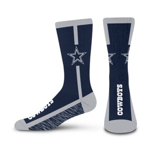 NFL Dallas Cowboys Rise Up Crew Socks - 1 of 3