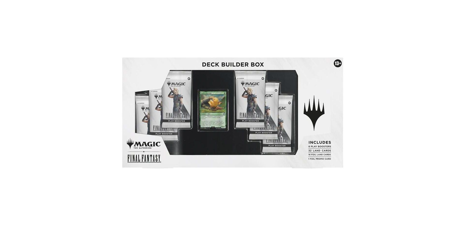 Magic the Gathering Final Fantasy Deck Builder Box - 6 Final