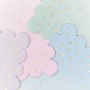 Sparkle and Bash 100-Pack Ombre Disposable Paper Napkins 5" Party Supplies, 4 Colors - 2 of 3