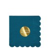 Meri Meri Dark Teal Large Napkins (Pack of 20) - 2 of 2