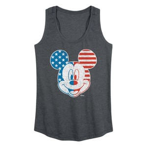 Women's - Disney - Americana Graphic Racerback Tank - 1 of 4