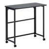 SEVOBAL Folding Tables Folding Desk Small Foldable, 31.5 Inches Folding Work Desk Office Desk Foldable Table, Black, 31.5"*15.75"*29.53" - 2 of 4