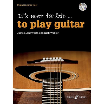 Alfred It's Never Too Late . . . to Play Guitar Book & CD Beginner