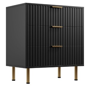 Drawer Dresser for Bedroom, Tall Modern Chest of Drawers with Deep Drawers and Wide Top, Wooden Dresser Organizer for Living Room - 1 of 4