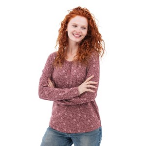 Old Ranch Brands Women's Skyla Henley 25 - 1 of 4