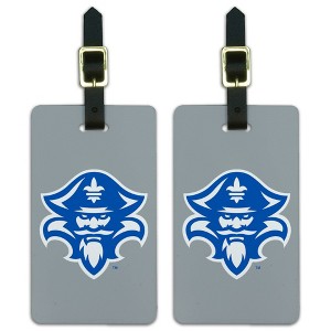 The University of New Orleans Secondary Logo Luggage ID Tags Suitcase CarryOn Cards  Set of 2 - 1 of 4