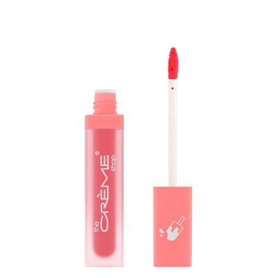 The Crème Shop Permanent Popsicle Lip Juice Stain - Peach Please - 0.24oz