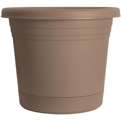 Rugg Polyresin Planter Cappuccino Model No. AR12-CAP