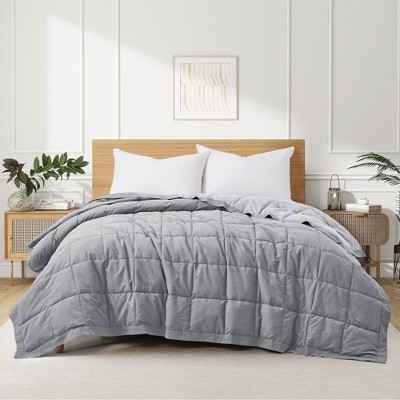 Peace Nest Oversized Reversible Microfiber Bedding Blankets, Lightweight and Soft with Satin Trim
