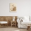 Stupell Industries Neutral Rabbit & Books Canvas Art - 3 of 4