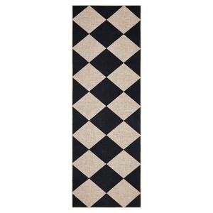 Washable Modern Geometric Rugs for Living Room Bedroom, Indoor Contemporary Floor Carpet for Dining Room Office Kitchen - 1 of 4