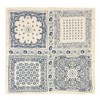 Anna-Kaci Satin Scarf Premium Cashew Print Square Print Neck Head Bag Accessory - 27.5IN×27.5IN - 3 of 4