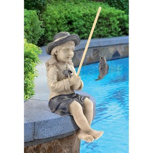 Design Toscano Nellie s Big Catch Fisherwoman Statue: Medium - 1 of 4