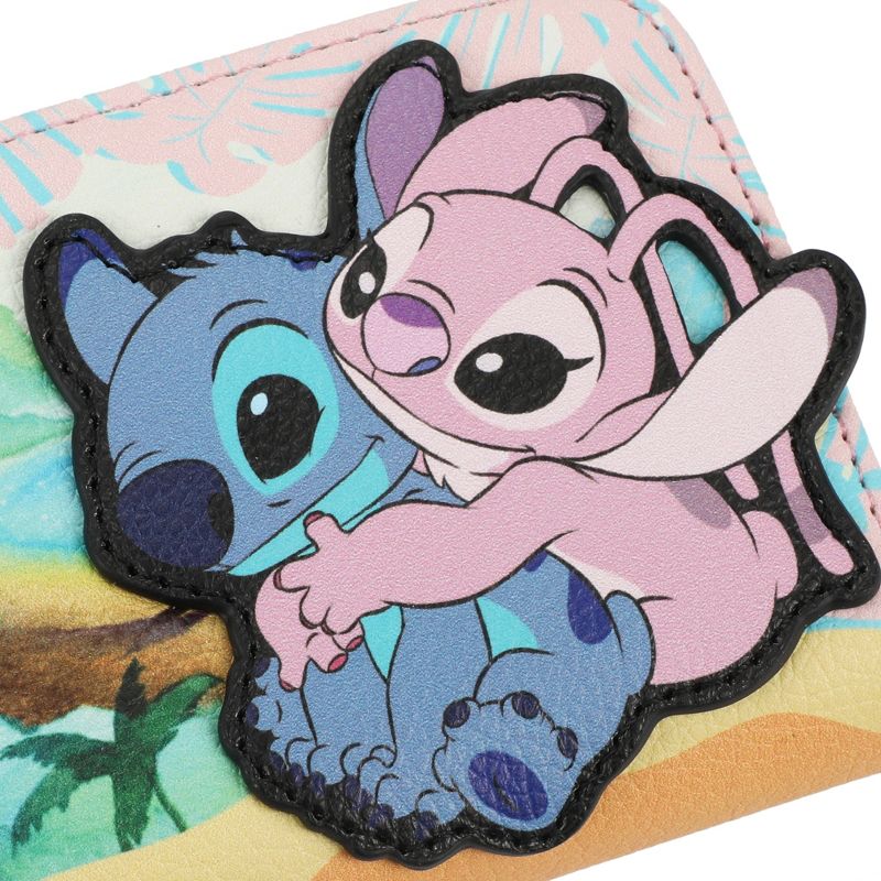 Disney's Stitch and Angel Zip-Around Wallet, 3 of 7