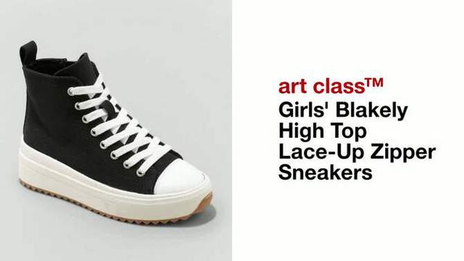 Kids' Blakely High Top Sneaker - art class™, 2 of 19, play video