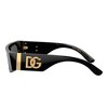 Dolce & Gabbana DG 4411 501/87 Womens Rectangle Sunglasses Black/Gold 54mm - 3 of 3