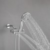 10-spray Wall Mount Dual Shower Head and Handheld Shower Head 1.8 GPM with Stainless Steel Hose - 2 of 4