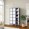 Mlezan 5-Door Metal Locker:  Steel Storage for Employees, Gym, Office, School, or Garage. Durable and Functional. Assembly Required. - 4 of 4