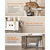 Feandrea Cat Tree, 66.9-Inch Cat Tower with Litter Box Enclosure, Large Cat Condo, Storage, Scratching Posts, Cat Cave - 4 of 4