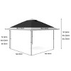 13x13FT Pop Up Gazebo Canopy Tent Outdoor Patio Gazebo Tent for Party, Wedding ,Outdoor Dining,BackyardZ - 2 of 4