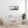 Stupell Industries Bold Floral Hues Blooming Nature Framed Giclee Art, Black, 30" x 13" - 3 of 4