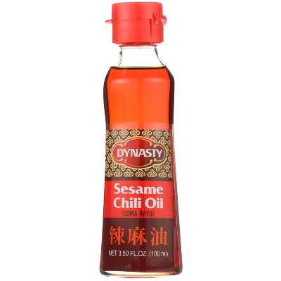 Dynasty Sesame Chili Oil, 3.5 Fluid Ounces (Pack Of 12)