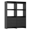 Besiost 24'' Closet Organizer with Wooden Drawers - 2 of 4