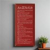 Slickblue Rustic Wall Sign – A to ZEN of Life Quote – Mindfulness & Motivation Wood Decor – 9x18 Inches, Color Options - 2 of 3