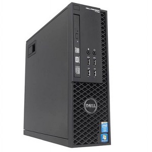 Refurbished: Dell Precision T1700 SFF Desktop PC Intel Core i5-4590 8GB 500GB Win10P - Manufacturer Refurbished - 1 of 3