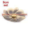 Unique Bargains Household Metal Flower Designed Incense Burner Holder Bronze Tone 3.5" Dia Set - 2 of 4