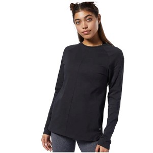 Reebok Womens Training Supply Jersey Basic T-Shirt - 1 of 4