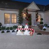 Gemmy Christmas Inflatable Puppies with Big Candy Cane, 3.5 ft Tall, Multi - 2 of 4